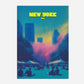 Bryant Park New York Manhattan America Travel Poster