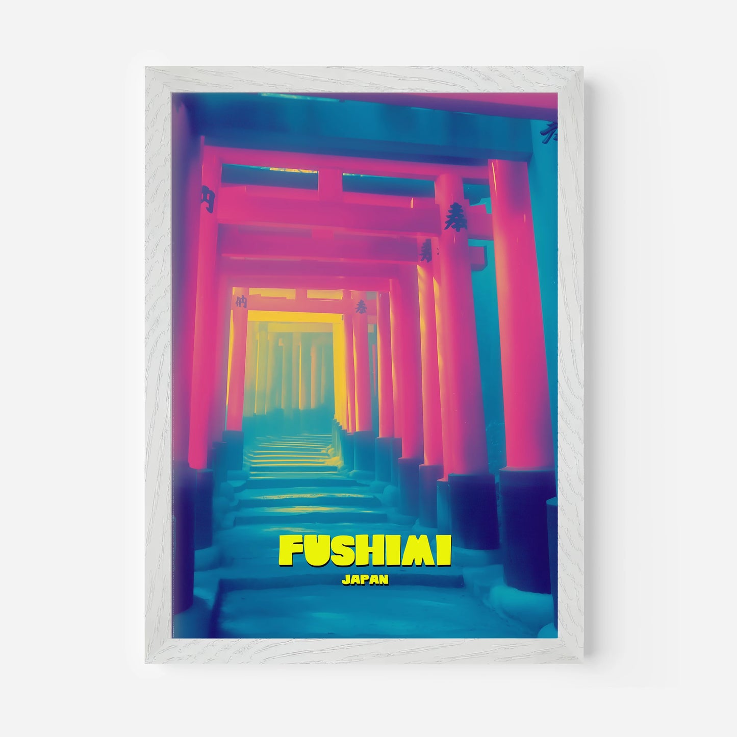 Fushimi Inari Taisha Japan Asia Travel Poster