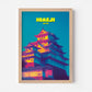 Himeji Castle Hyogo Japan Asia Travel Poster