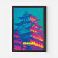 Himeji Castle Japan Asia Travel Poster