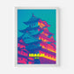Himeji Castle Japan Asia Travel Poster