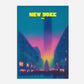 Rockefeller New York Manhattan America Travel Poster
