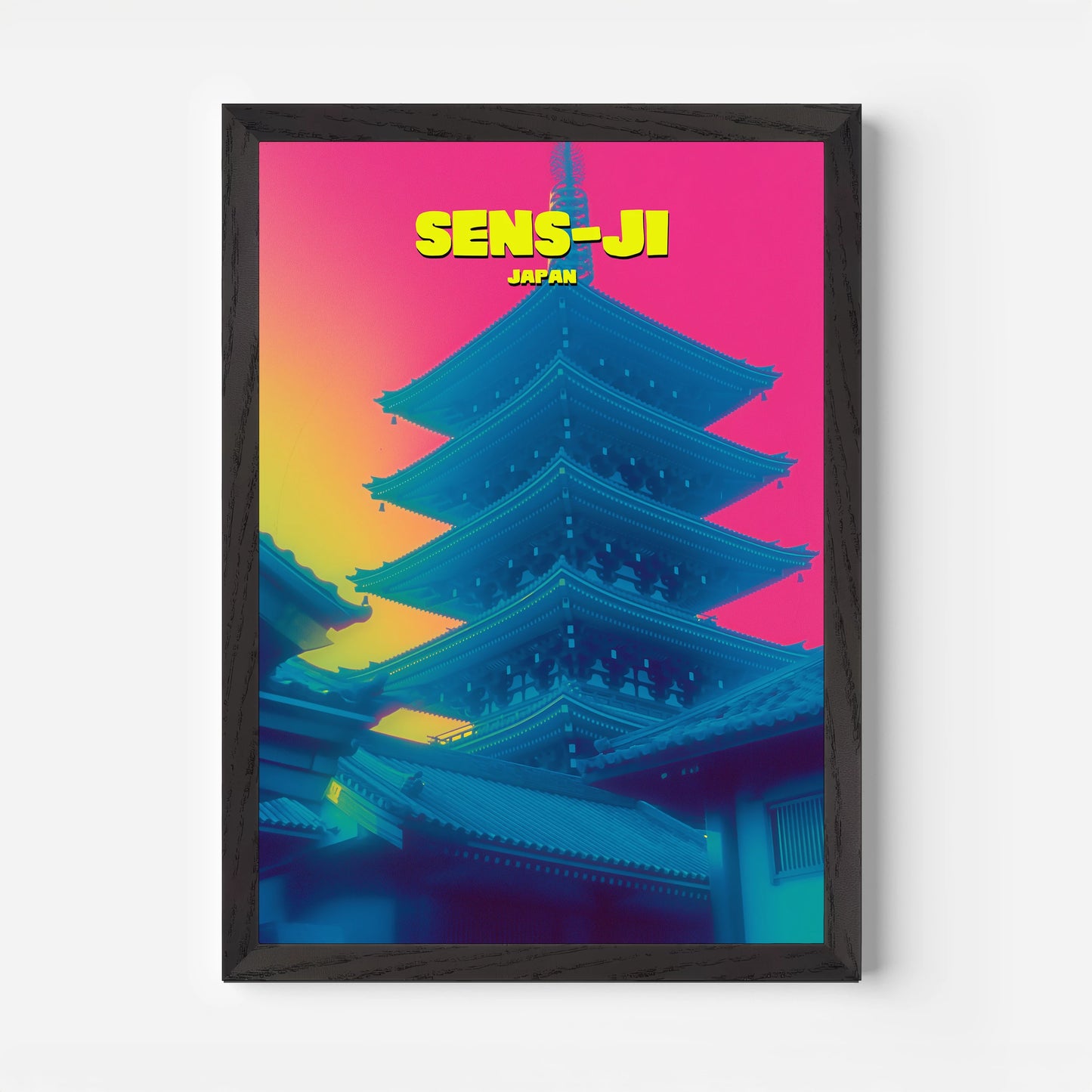 Sens-Ji Japan Asia Travel Poster