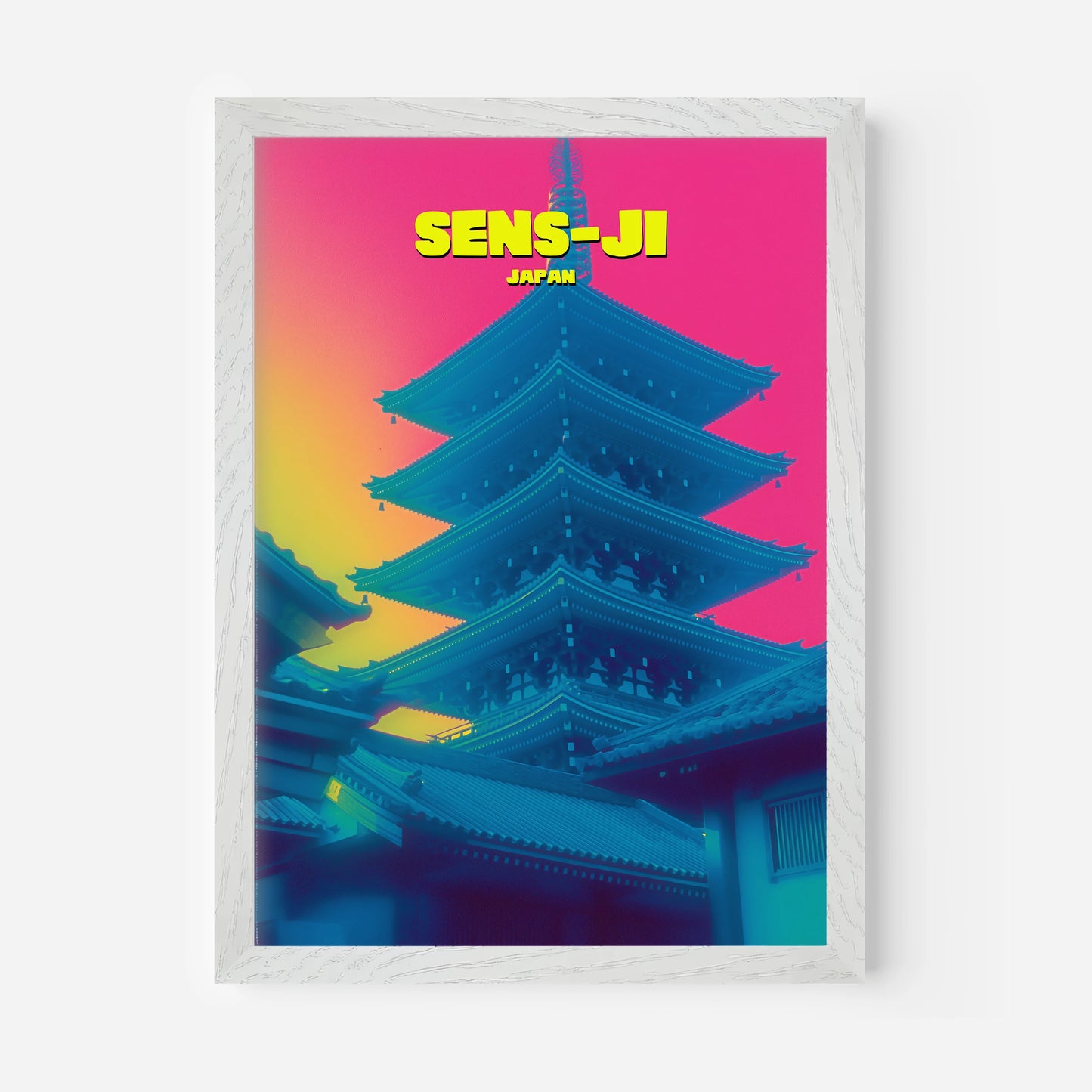 Sens-Ji Japan Asia Travel Poster