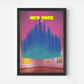 The Met Museum Of Art New York Manhattan America Travel Poster