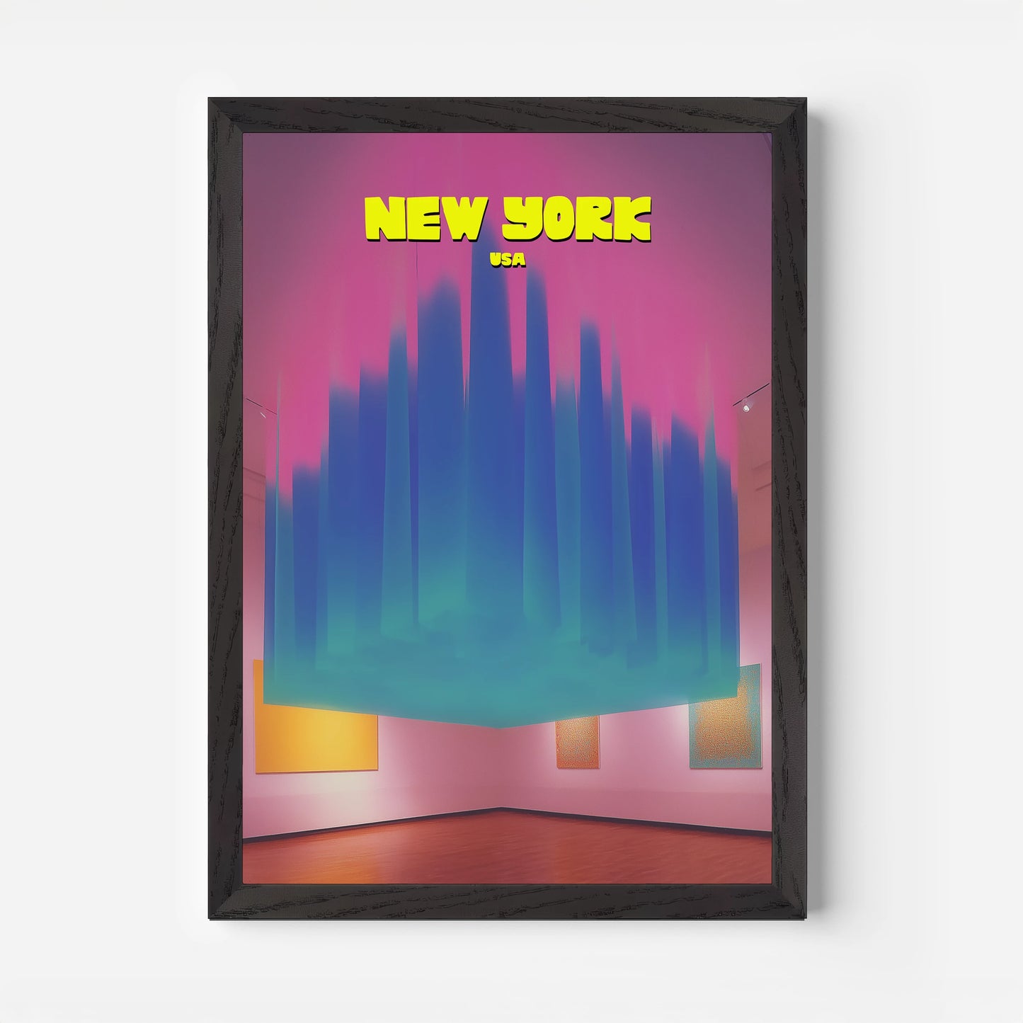 The Met Museum Of Art New York Manhattan America Travel Poster