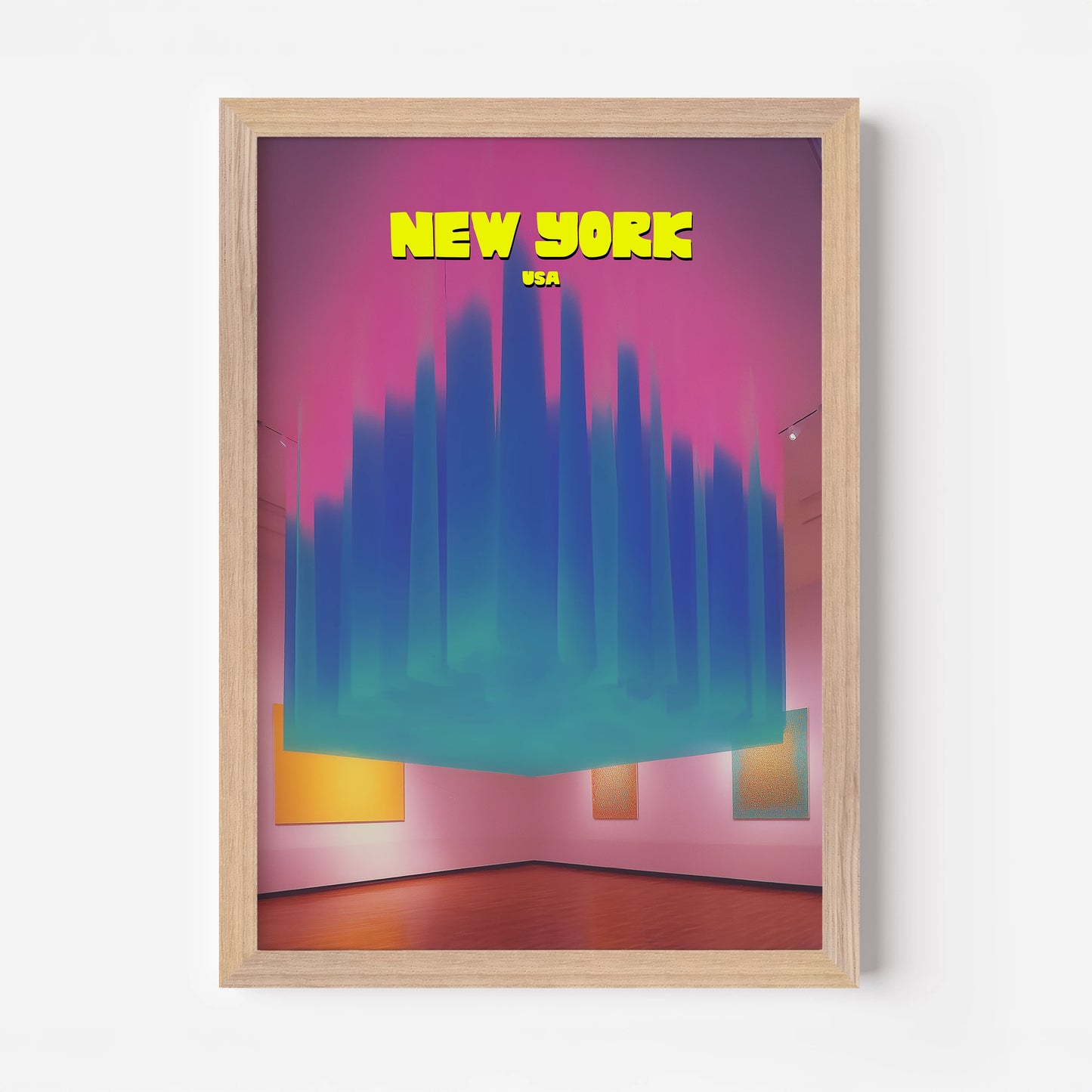 The Met Museum Of Art New York Manhattan America Travel Poster