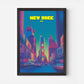 Times Square New York Manhattan America Travel Poster