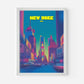 Times Square New York Manhattan America Travel Poster