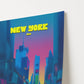 Times Square New York Manhattan America Travel Poster