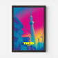 Tokyo Skytree Japan Asia Travel Poster
