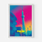 Tokyo Skytree Japan Asia Travel Poster