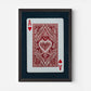 Ace Of Hearts Playing Card Poster