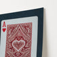Ace Of Hearts Playing Card Poster