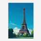 The Eiffel Tower Paris France Europe Travel Poster