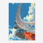 The London Eye London England Travel Poster