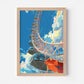 The London Eye London England Travel Poster
