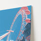 The London Eye London England Travel Poster