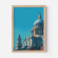 St. Paul's Cathedral London England Travel Poster