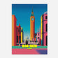Big Ben London England Travel Poster