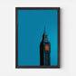 Big Ben Westminster London England Travel Poster