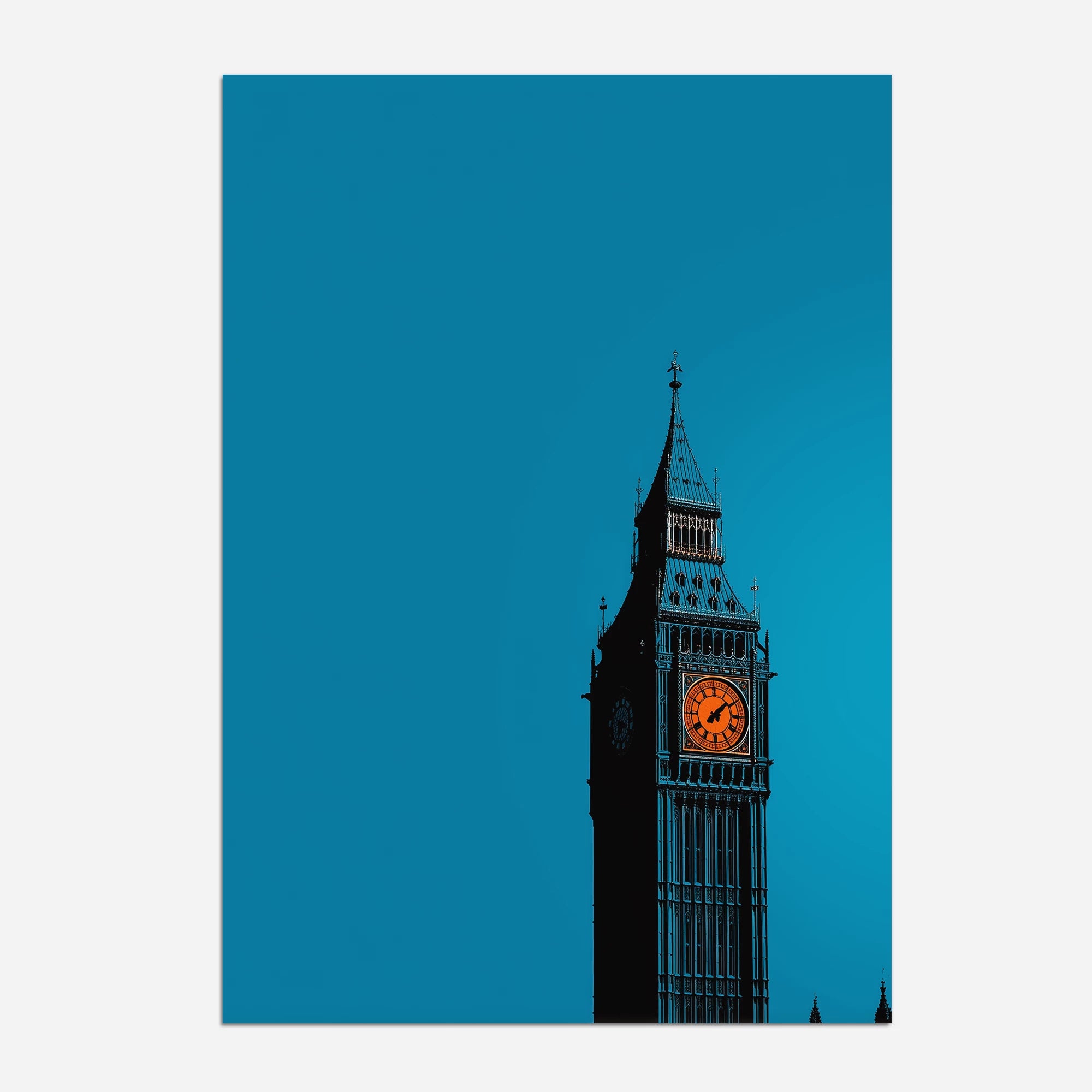 Big Ben Westminster London England Travel Poster
