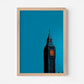 Big Ben Westminster London England Travel Poster