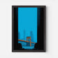 Brooklyn Bridge New York America Travel Poster