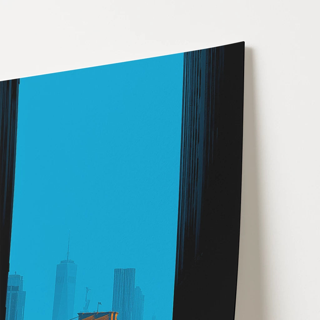 Brooklyn Bridge New York America Travel Poster