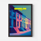 Brooklyn New York Manhattan America Travel Poster