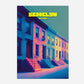Brooklyn New York Manhattan America Travel Poster