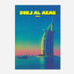 Burj Al Arab Dubai UAE Asia Travel Poster