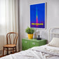Burj Khalifa Dubai UAE Asia Travel Poster