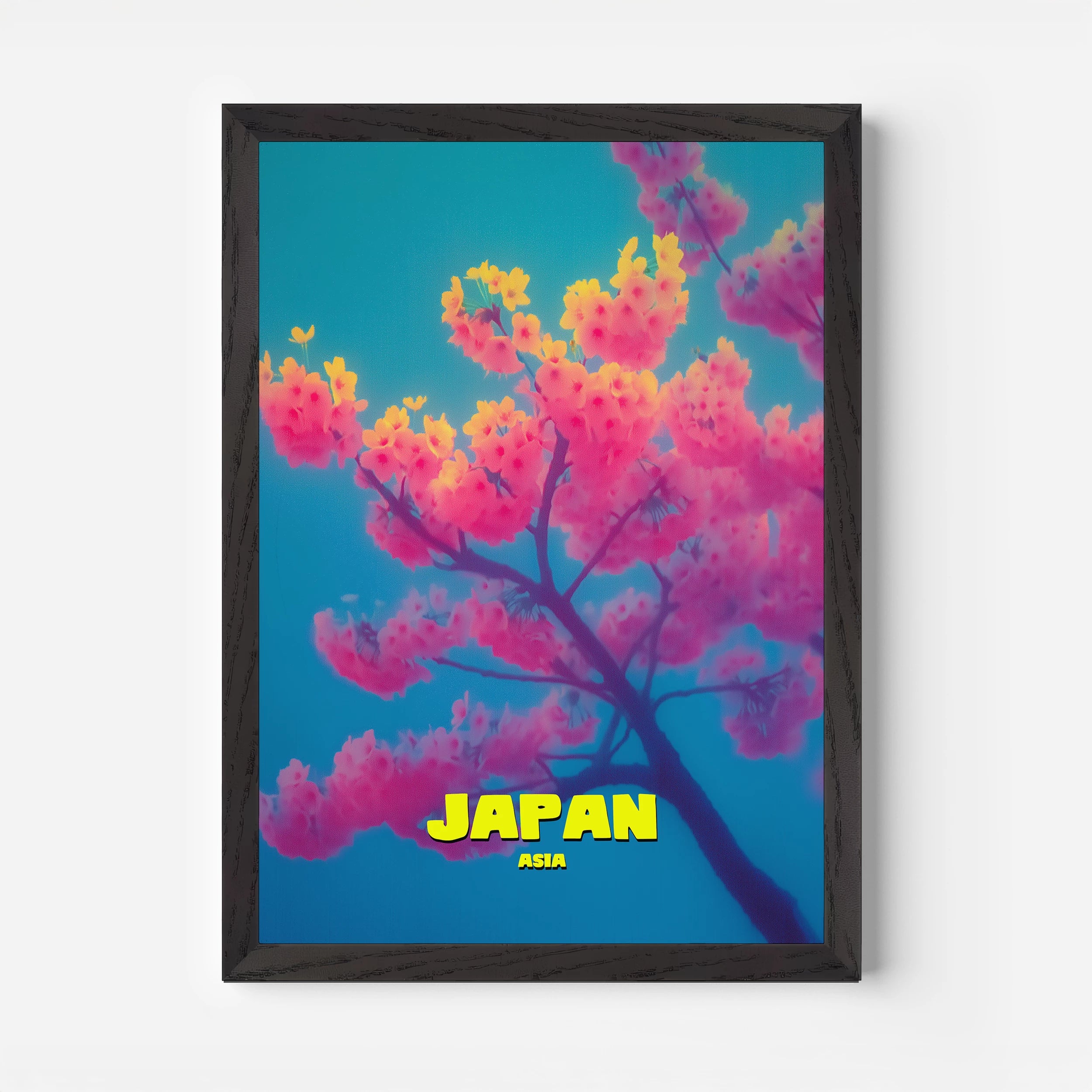 Cherry Blossom Japan Asia Travel Poster
