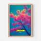 Cherry Blossom Japan Asia Travel Poster