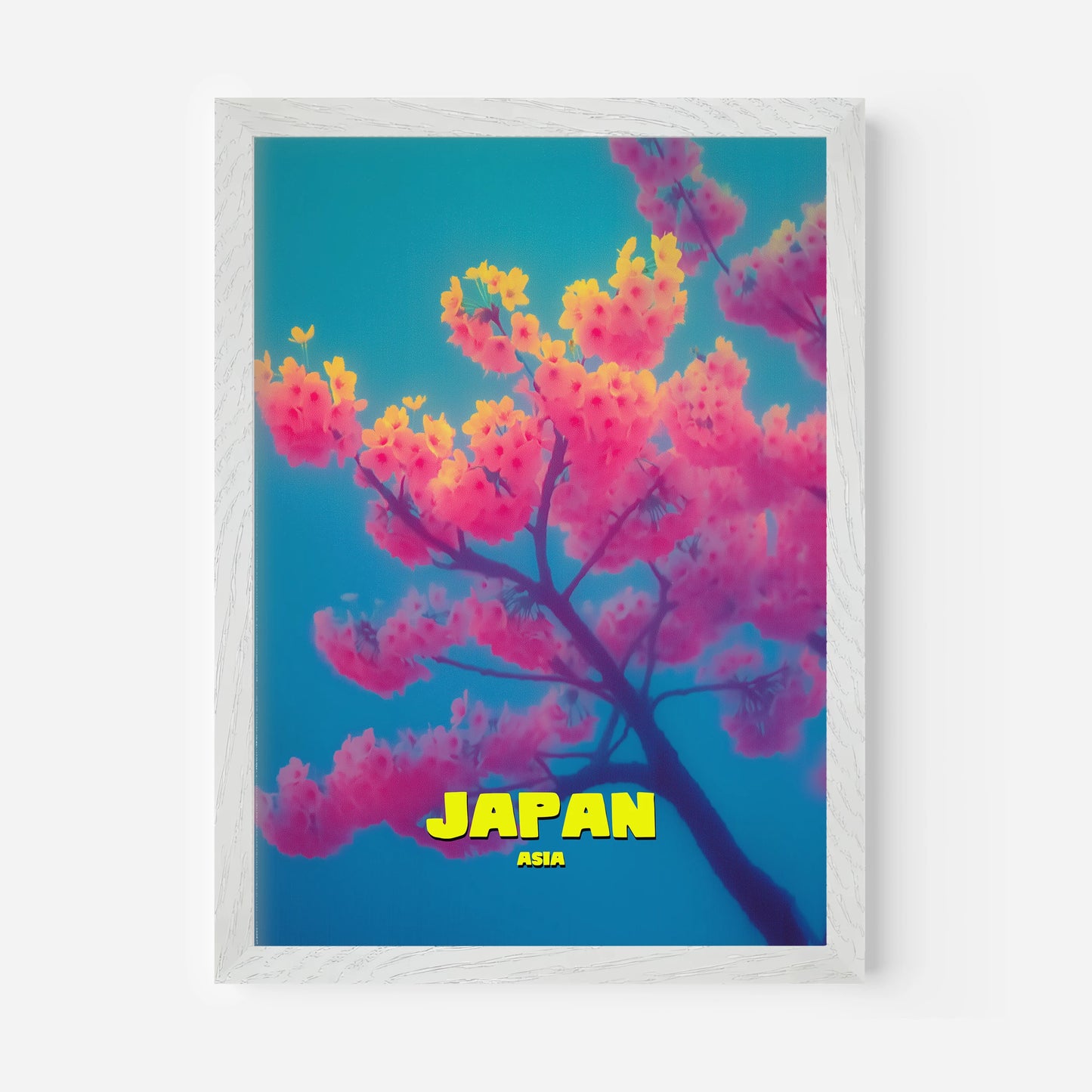 Cherry Blossom Japan Asia Travel Poster