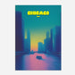 Chicago Illinois America Travel Poster