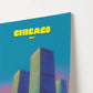 Chicago Illinois America Travel Poster