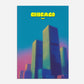 Chicago Illinois America Travel Poster