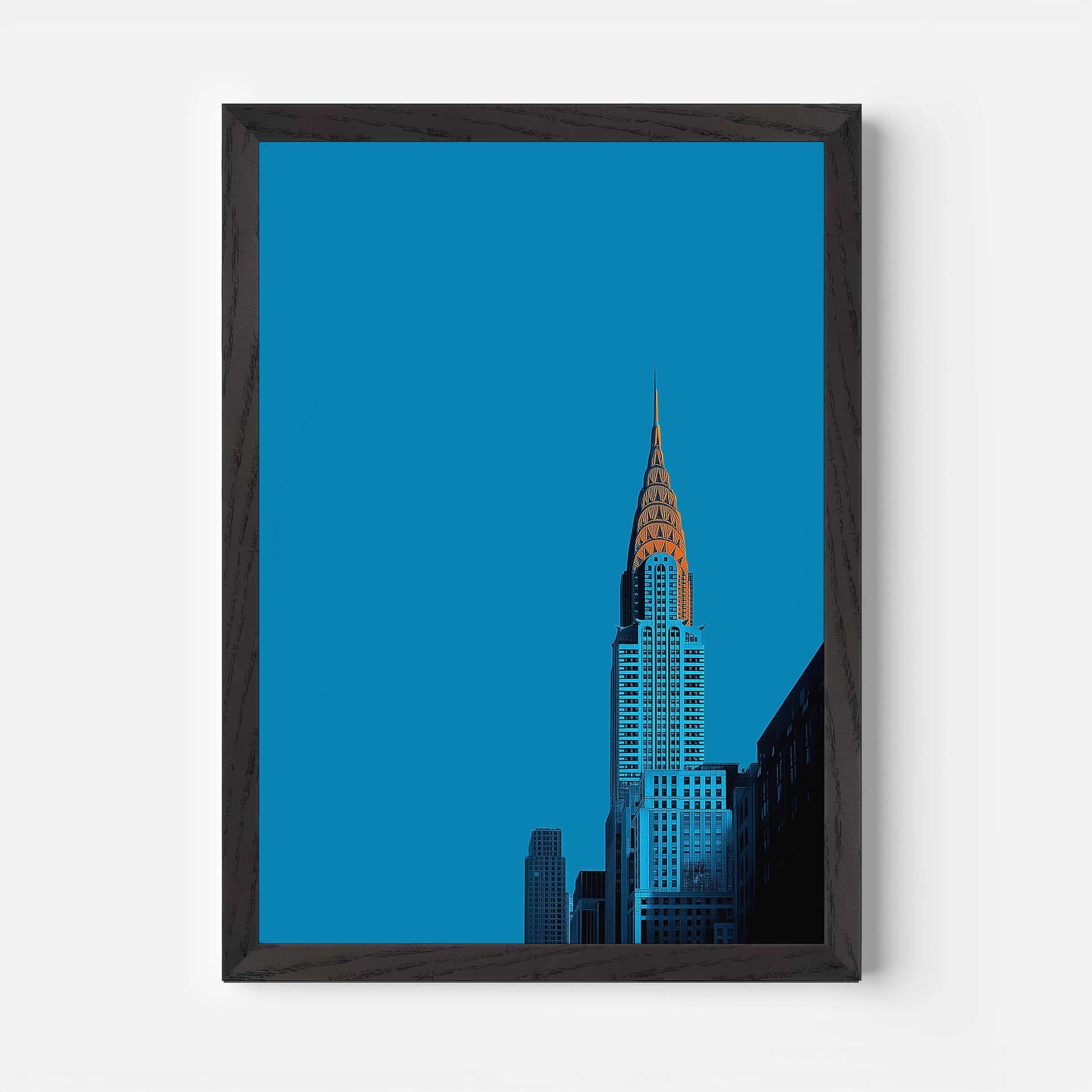 Chrysler Building New York America Travel Poster