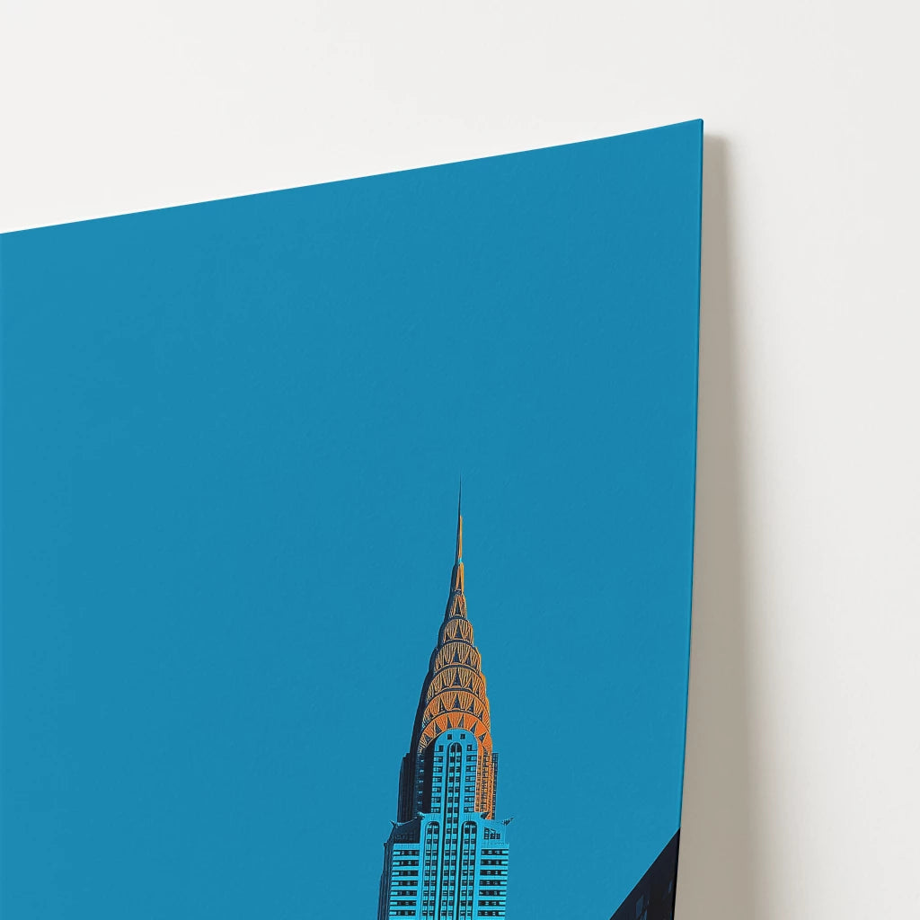 Chrysler Building New York America Travel Poster