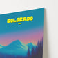 Colorado America Travel Poster