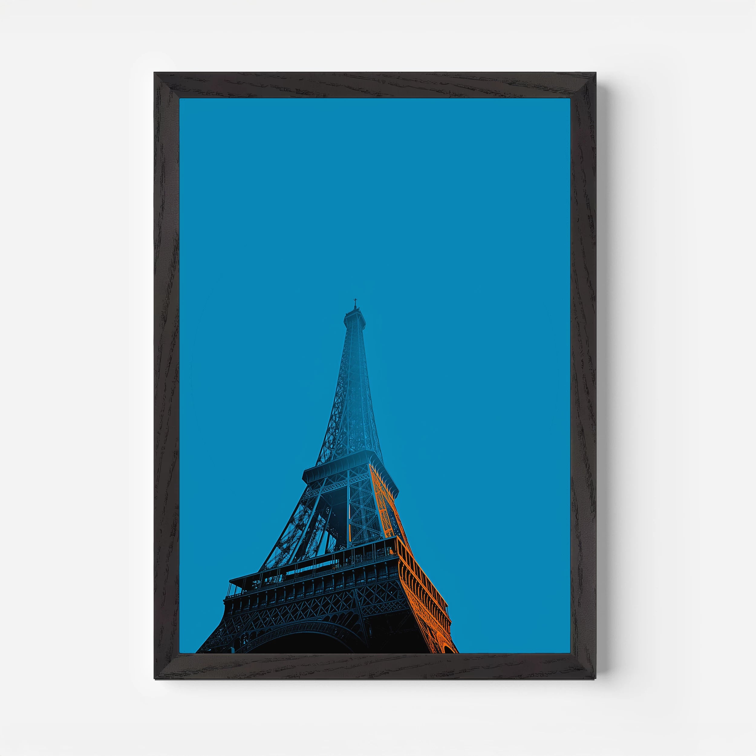 The Eiffel Tower Paris France Europe Travel Poster