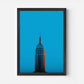 Empire State Building New York America Travel Poster