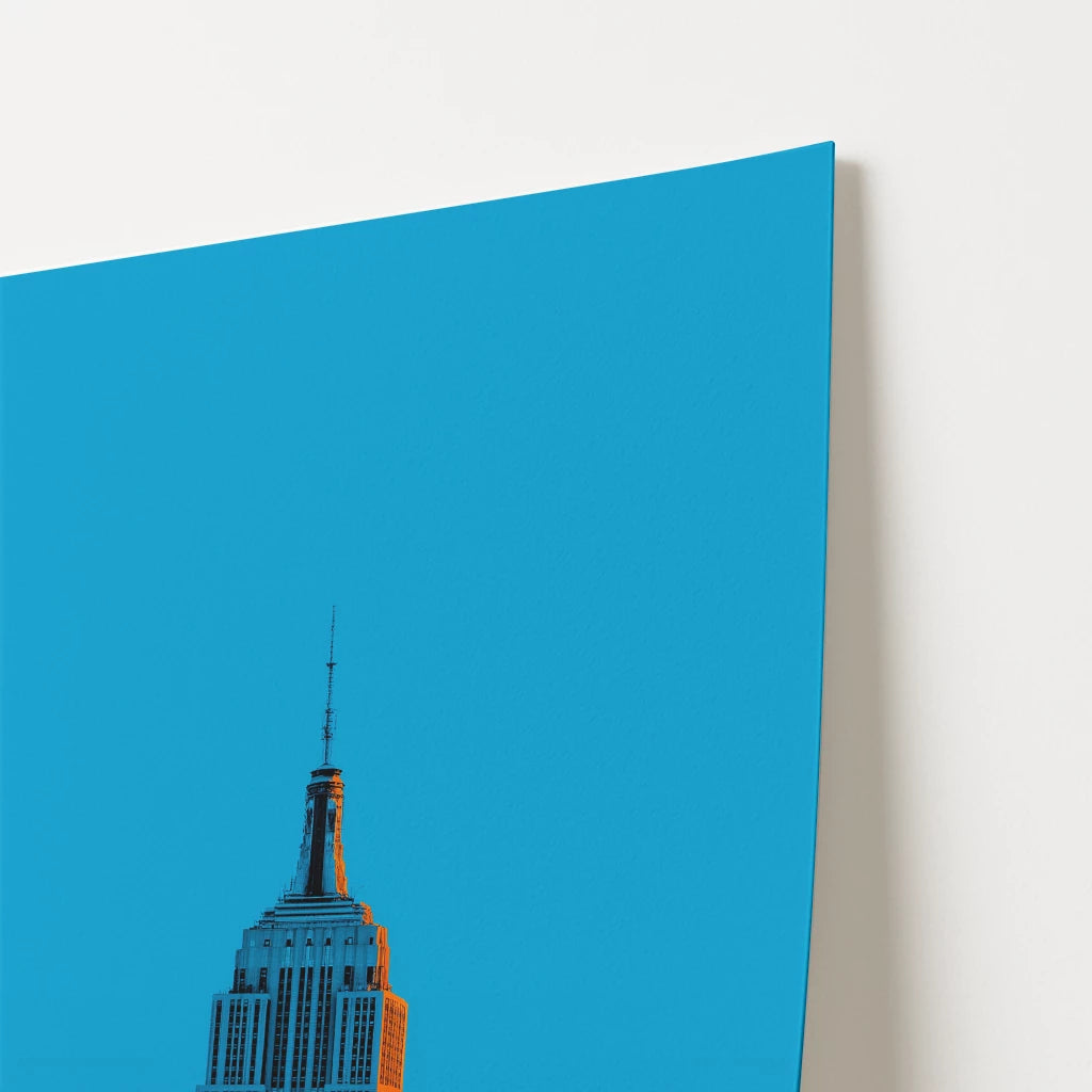 Empire State Building New York America Travel Poster