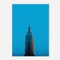 Empire State Building New York America Travel Poster