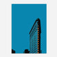 Flat Iron Building New York America Travel Poster