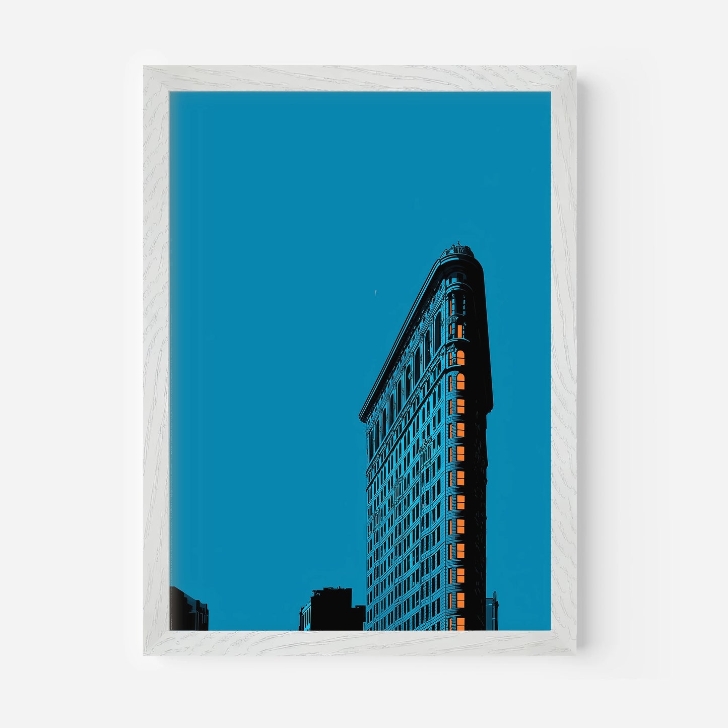 Flat Iron Building New York America Travel Poster