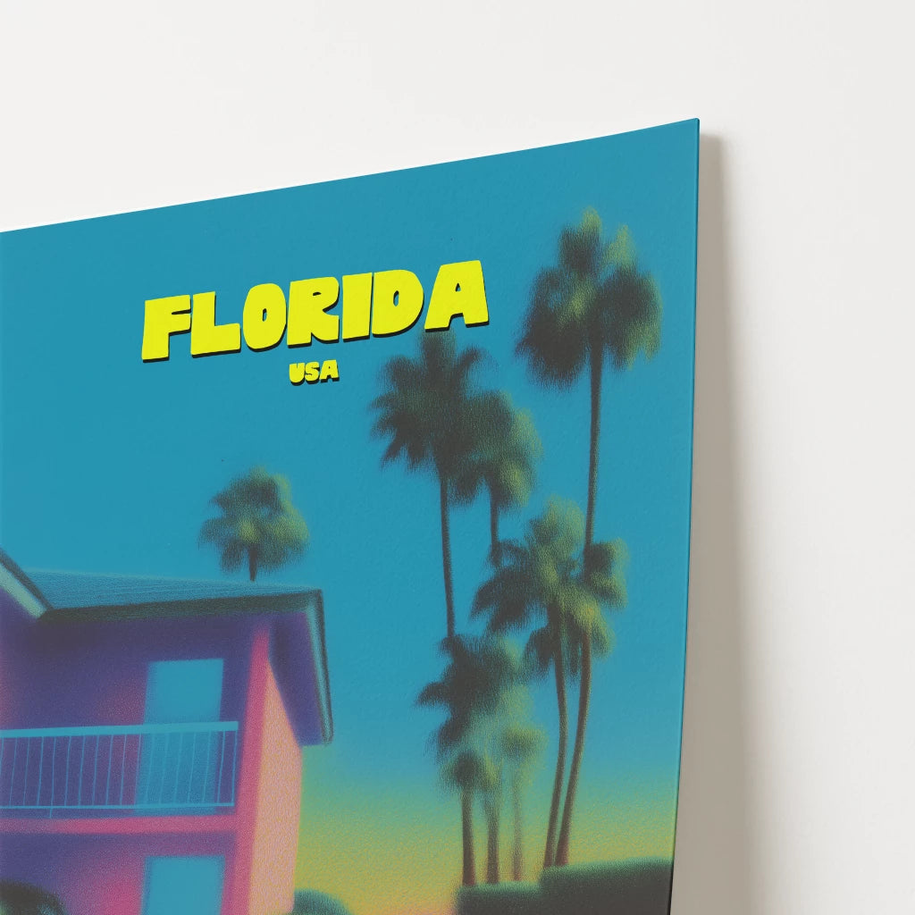 Florida America Travel Poster