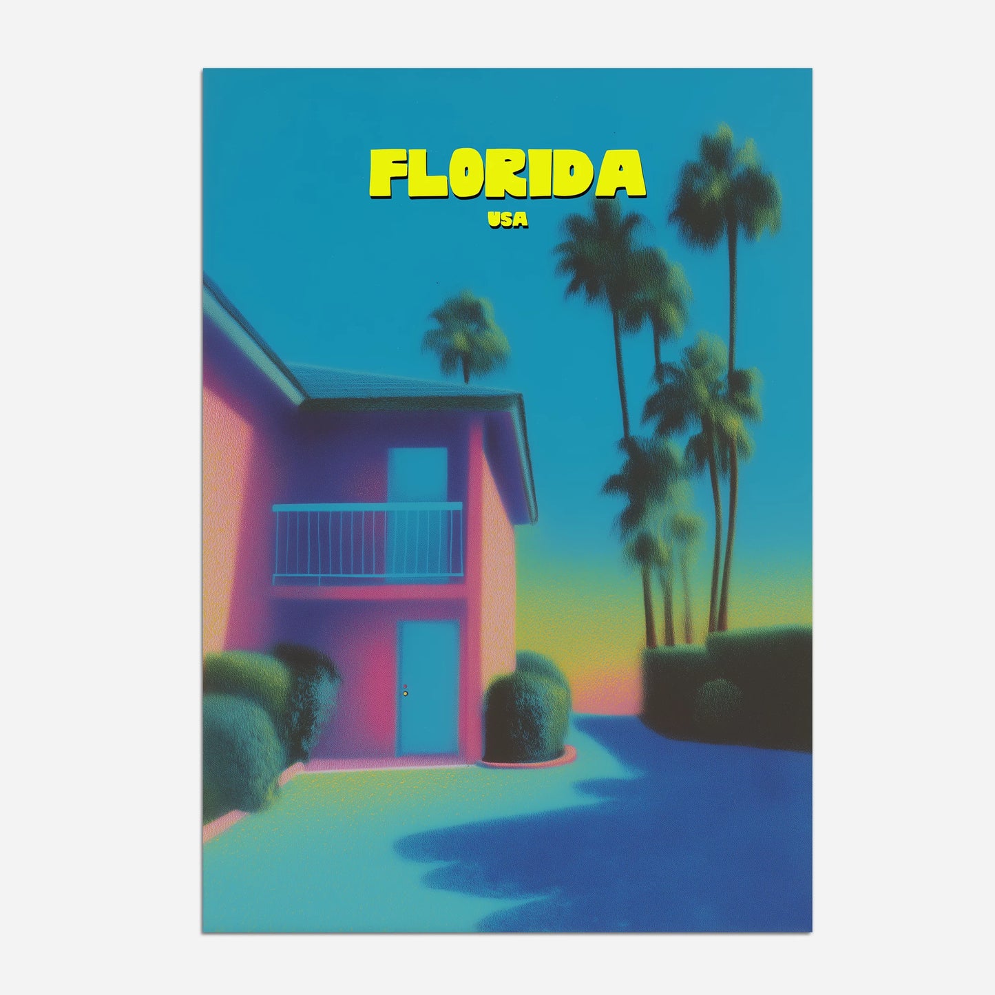 Florida America Travel Poster